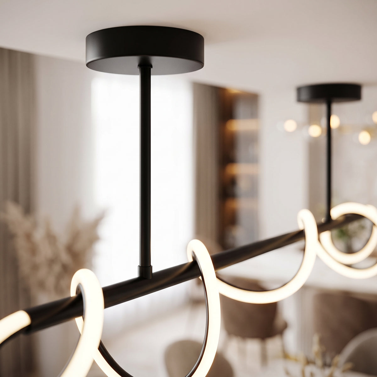 Art moderne décor à la maison led lumières lampes suspendues pour salon lustres pour salle à manger suspension éclairage intérieur