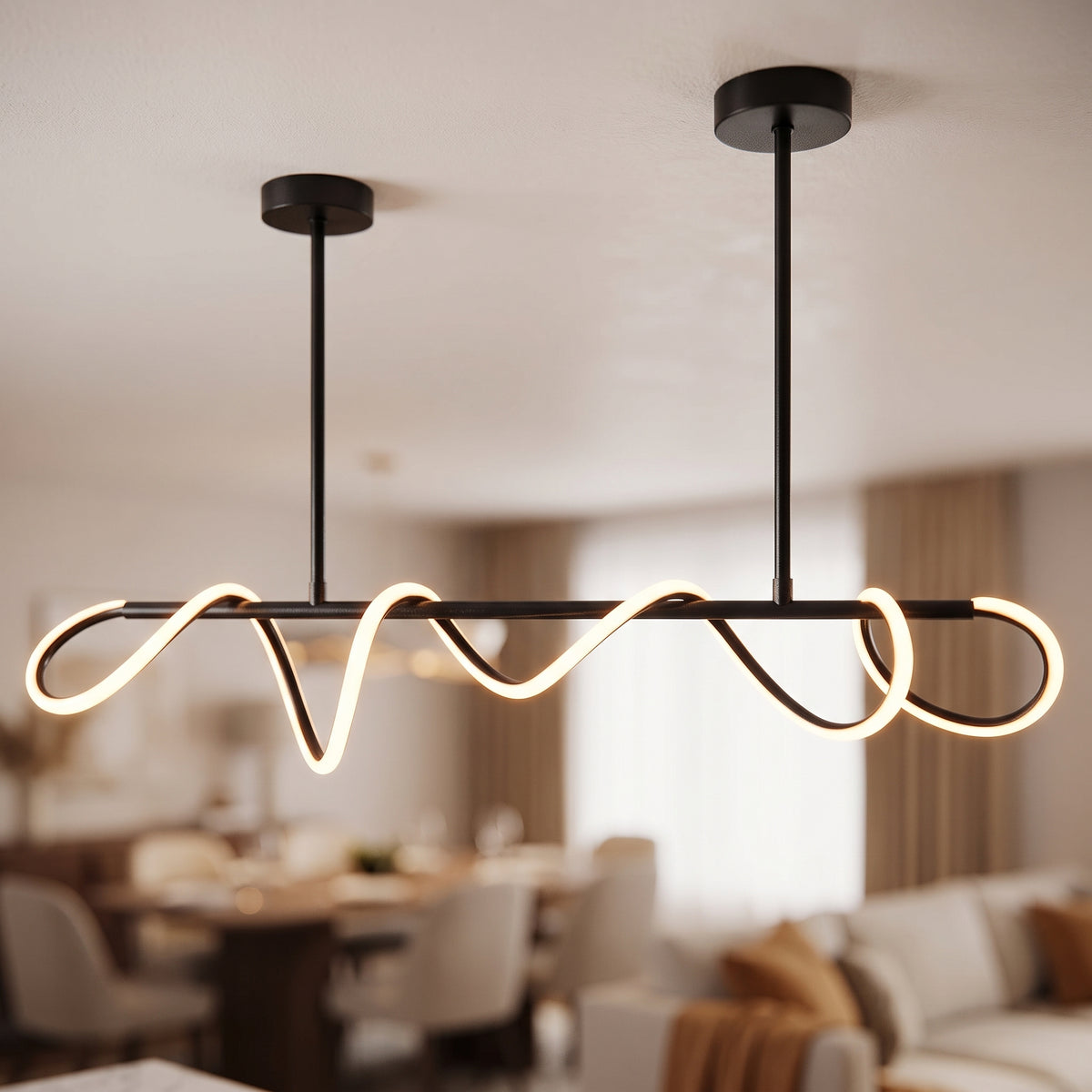Art moderne décor à la maison led lumières lampes suspendues pour salon lustres pour salle à manger suspension éclairage intérieur