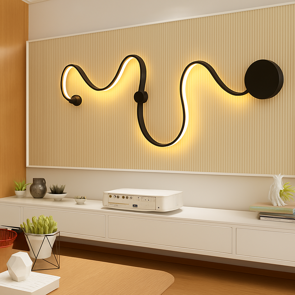 Applique murale design à LED art déco