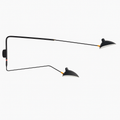 Applique murale design LED dirigeable style retro Swing