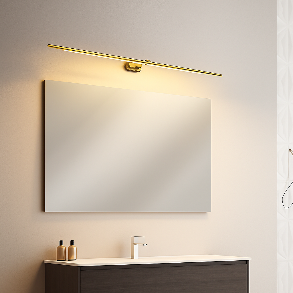 Applique murale moderne LED pour grand miroir Aleena