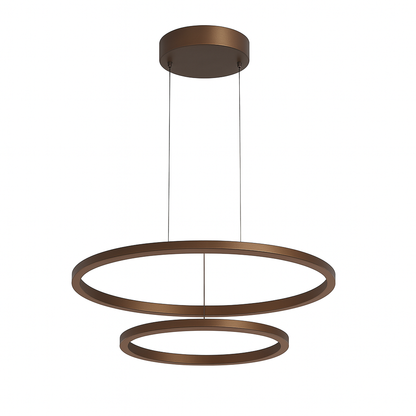 Lustre Moderne À Anneaux - Maison Lumina