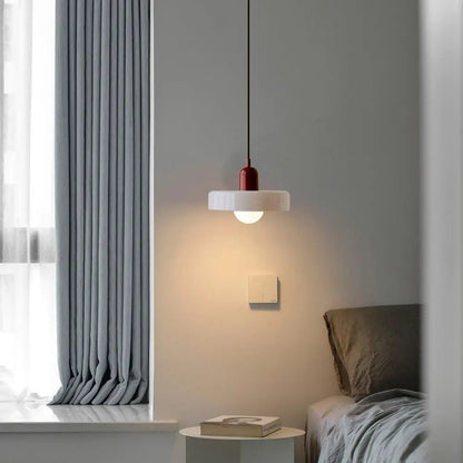 Lampe Suspendue en Verre Coloré - Maison Lumina