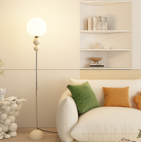 Lampadaire Clavel en Métal Acrylique - Maison Lumina