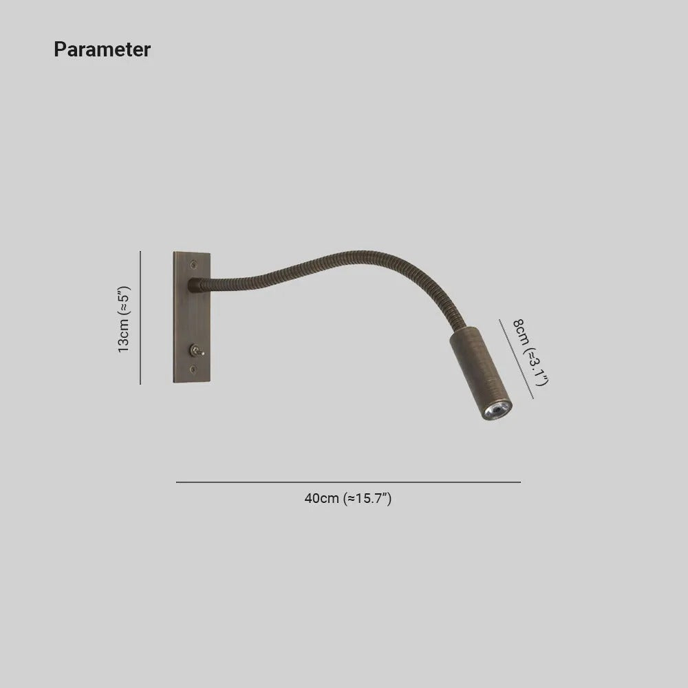 Uvan Applique Murale Minimaliste avec Spot de Lecture Réglable - Neutralighting
