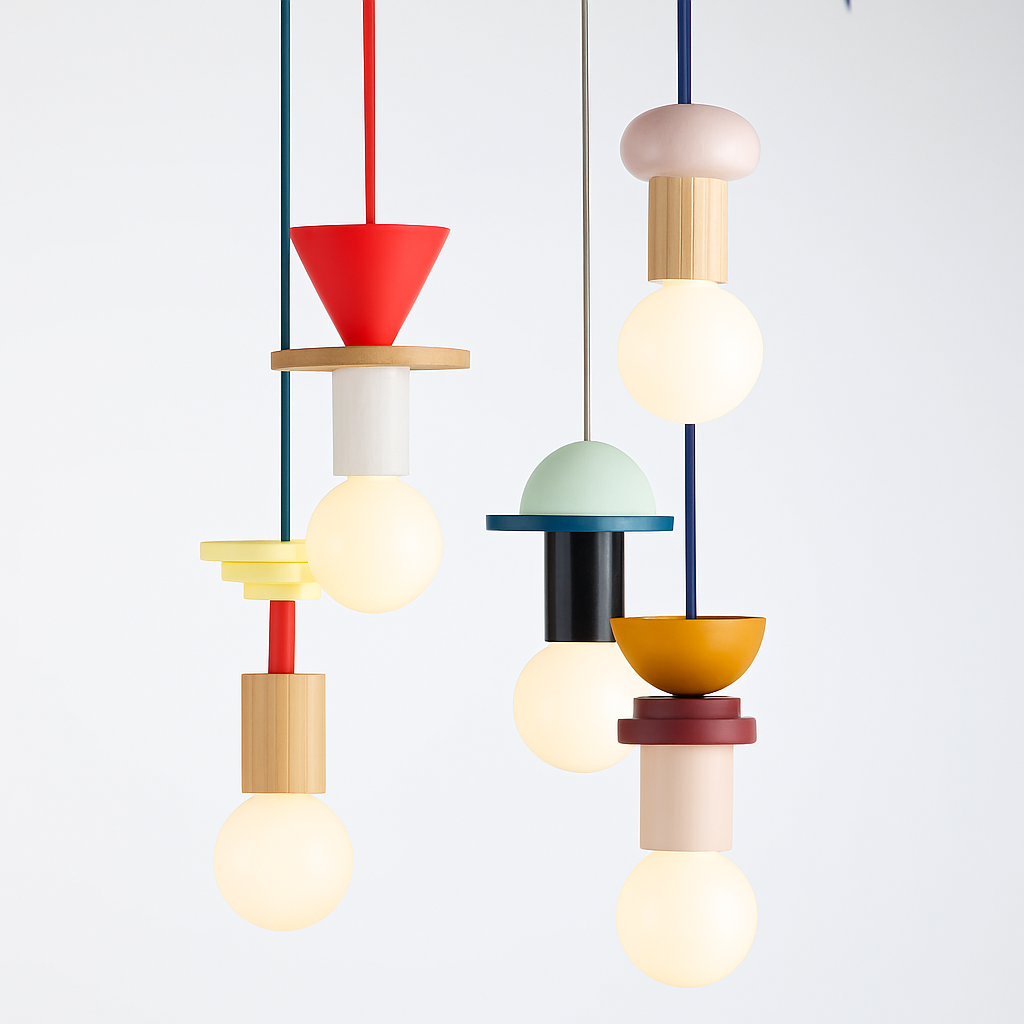 Lampe nordique bois suspension LED lumières cuisine décor à la maison lampe à main Restaurant plafond lustre Luminaire chambre Luminaire