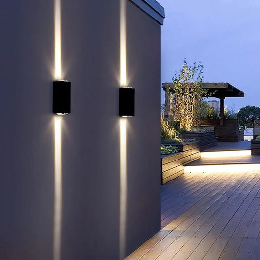 Luminaire Extérieur LED Double Éclairage - Maison Lumina