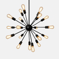 Lustre suspension en boule avec plusieurs bras Sputnik