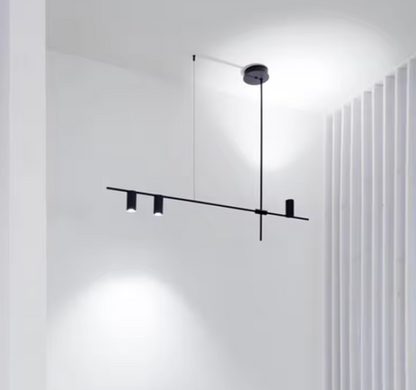 Lustre Barre Minimaliste Élégante - Maison Lumina
