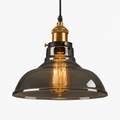 Suspension avec abat-jour en verre Loft