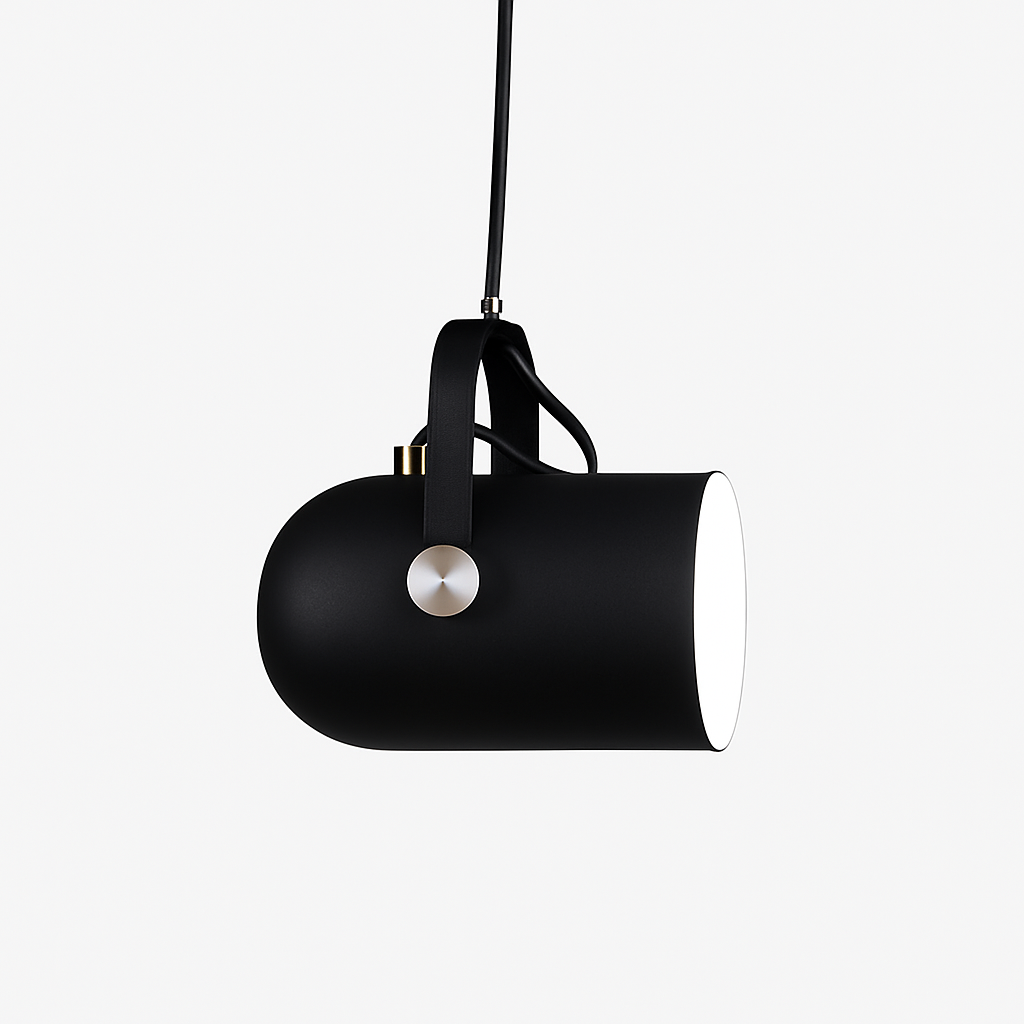 Suspension de spot en aluminium de couleur