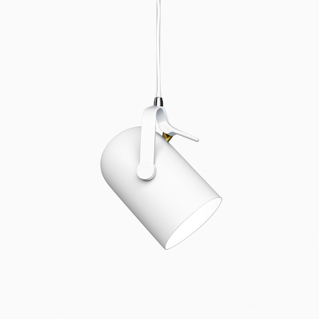 Suspension de spot en aluminium de couleur