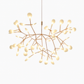 Suspension design moderne LED arbre couleur cuivré ou noir Home