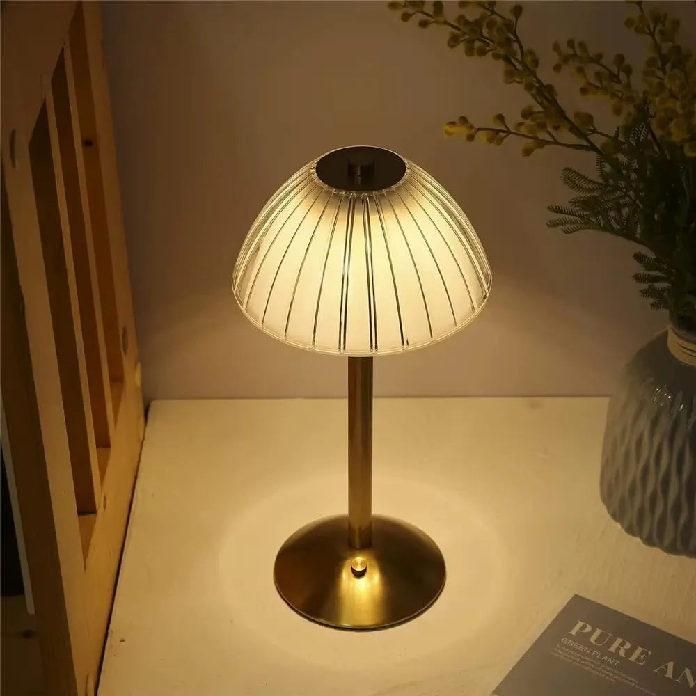 Lampe De Chevet en Cristal Diamant Rétro - Maison Lumina
