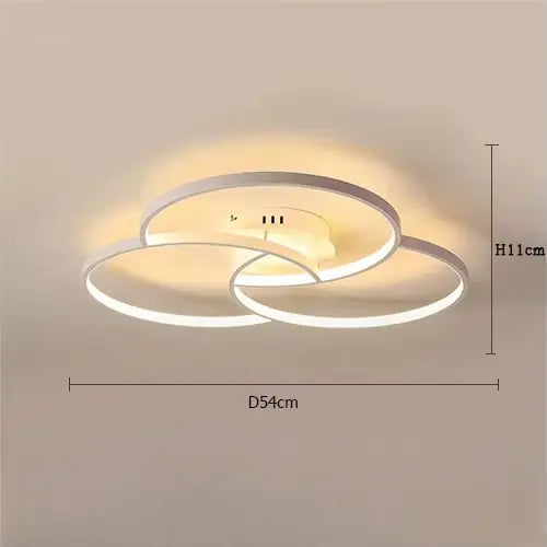 Plafonnier LED Design Spirale - Maison Lumina