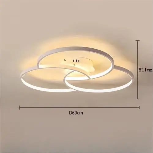 Plafonnier LED Design Spirale - Maison Lumina