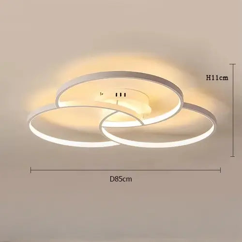 Plafonnier LED Design Spirale - Maison Lumina