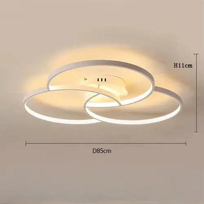 Plafonnier LED Design Spirale - Maison Lumina
