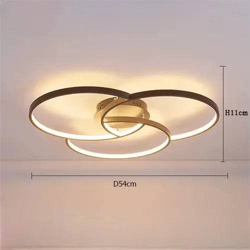 Plafonnier LED Design Spirale - Maison Lumina