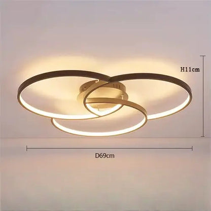Plafonnier LED Design Spirale - Maison Lumina