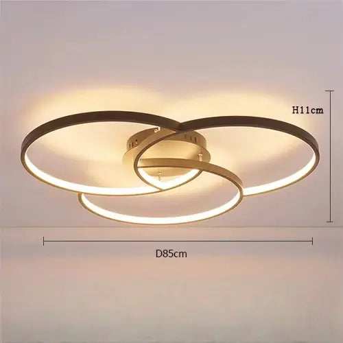 Plafonnier LED Design Spirale - Maison Lumina