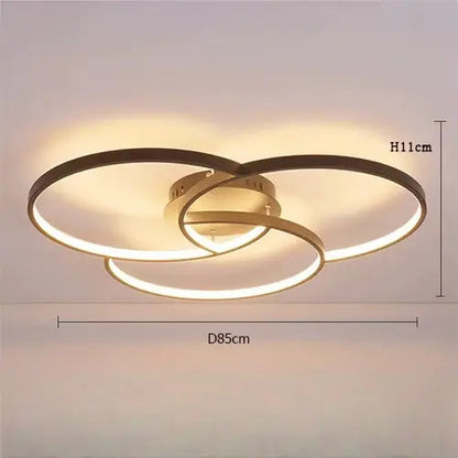 Plafonnier LED Design Spirale - Maison Lumina