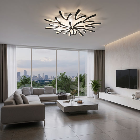 Plafonnier Floral Moderne