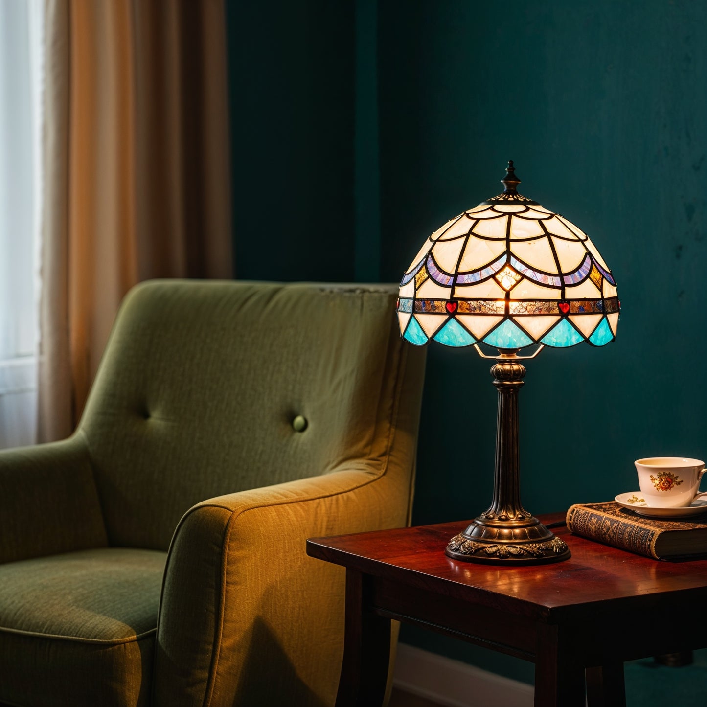 Lampe de Chevet Design Tiffany