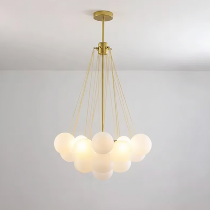Lustre moderne à boules
