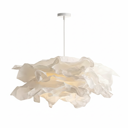 Suspension nuage blanche