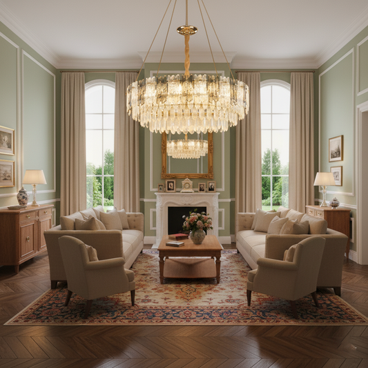Lustre Suspendue LED Luxe