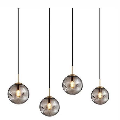 Suspension Boule de Verre Moderne